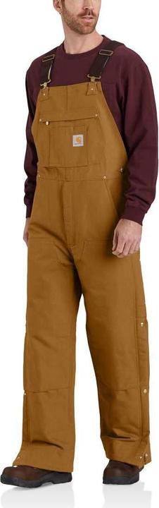 Produktbild Carhartt Firm Duck Insul. Bib Overall ® Brown Gr.M (M)