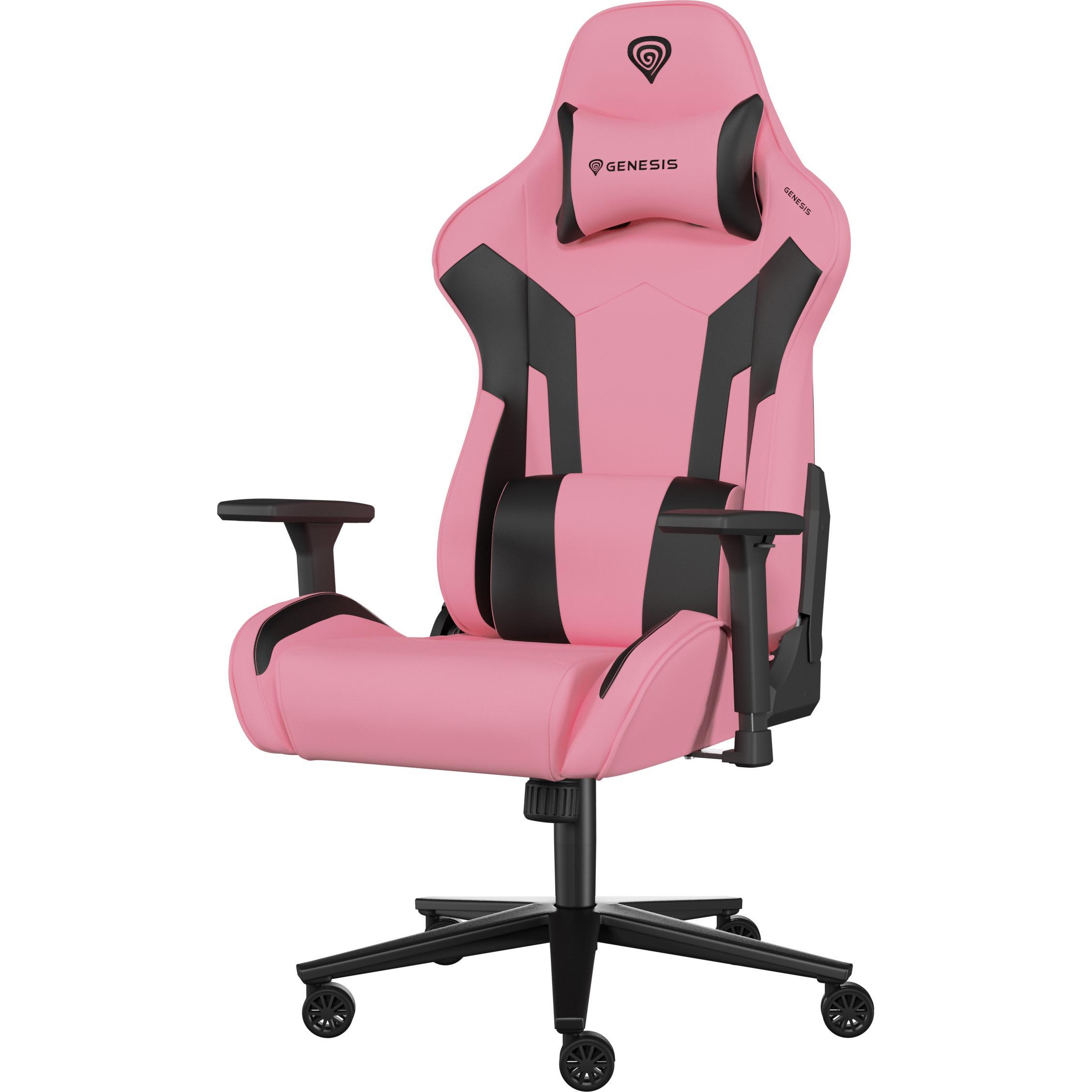 Genesis Nitro 720, Gaming Stuhl, Schwarz, Pink