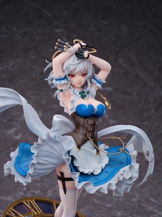 Actual product image Magi Arts Touhou Project statuette PVC 1/6 Luna Dial Sakuya Izayoi 32 cm