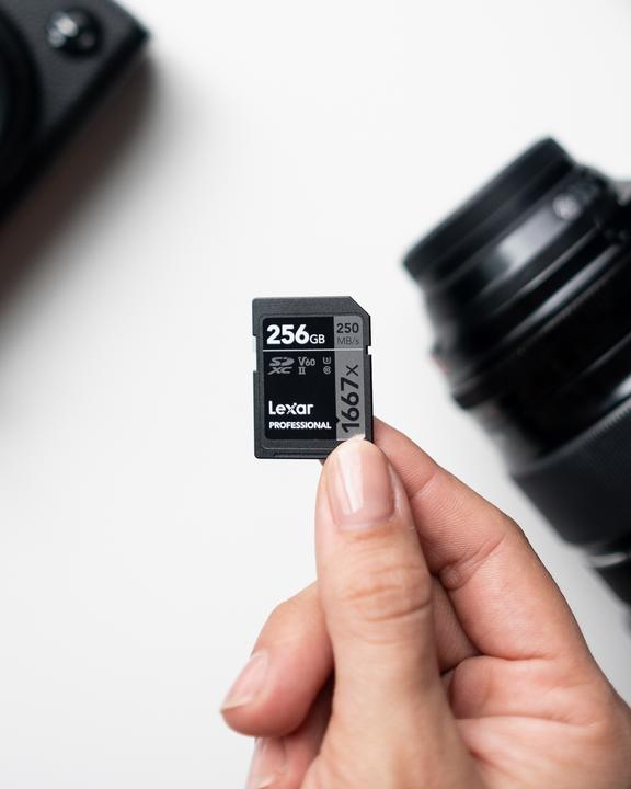 Image du produit Lexar Professionnel 1667x (256 Go, SDXC, U3, UHS-II)