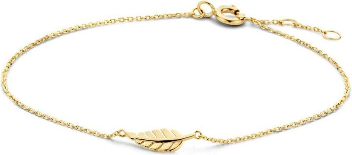 Produktbild Marie Celeste Armband Veer 0,8 mm 16 - 17 - 18 cm - Goud (18 cm, Gelbgold)
