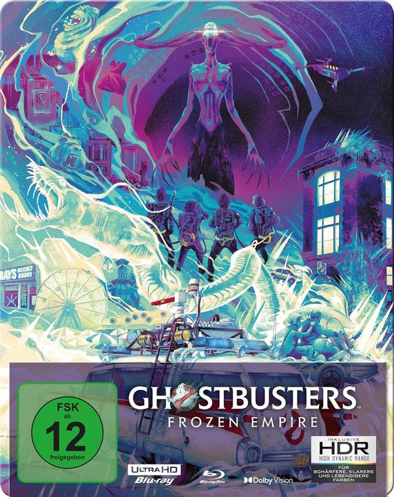 Produktbild Sony Ghostbusters: Frozen Empire (4k Blu-ray, 2024, Deutsch, Englisch)