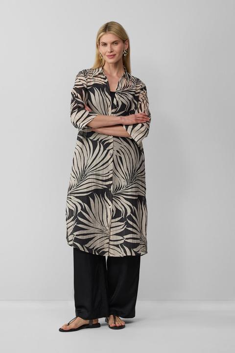 Immagine prodotto s.Oliver Bluse Semitransparente Longbluse mit All-over-Print (32)