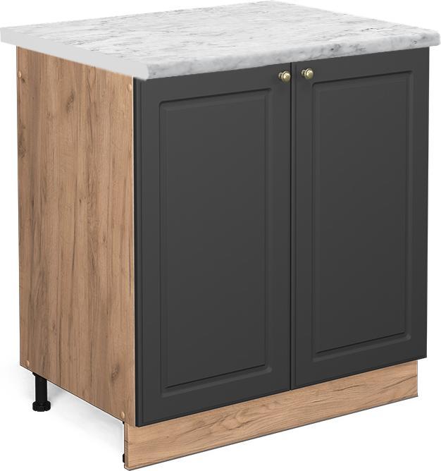 Anthrazit, Anthrazit-Gold, Goldkraft Eiche, Marble-Weiss