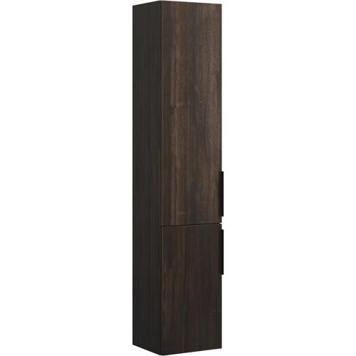 burgbad, Badezimmerschrank, Eqio Hochschrank mit 2 Türen und 1 Innenschublade, Türanschlag links, 1760 x 350 mm