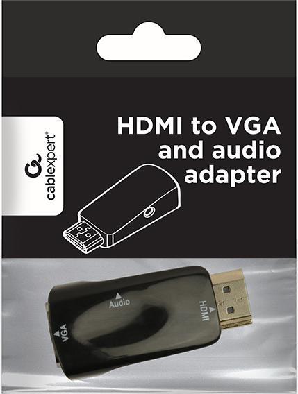 Actual product image Gembird HDMI zu (VGA, 4.40 cm)