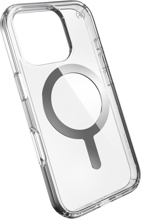 Actual product image speck Presidio Perfect Clear + MS Apple iPhone 16 Pro Clear - with Microban (Apple iPhone 16 Pro)