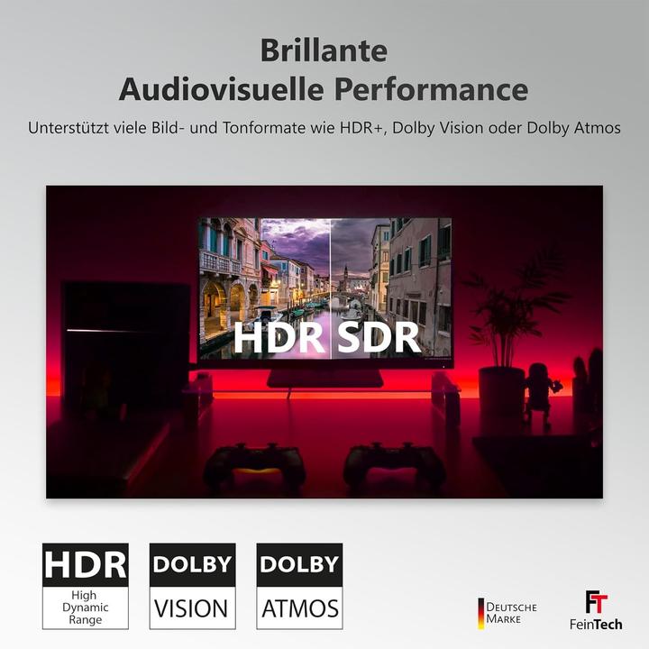 Actual product image FeinTech VSW14100 HDMI 2.1 Switch 4 In 1 Out | Auto-Switching