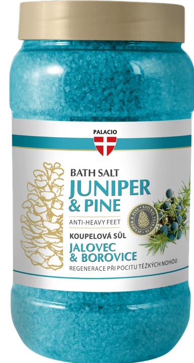 Actual product image Palacio Badesalz Wacholder & Kiefer, 1200g (Bath pearls)