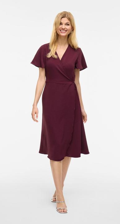 Actual product image Vila VILOVIE Kurzärmeliges Wickelkleid (34)