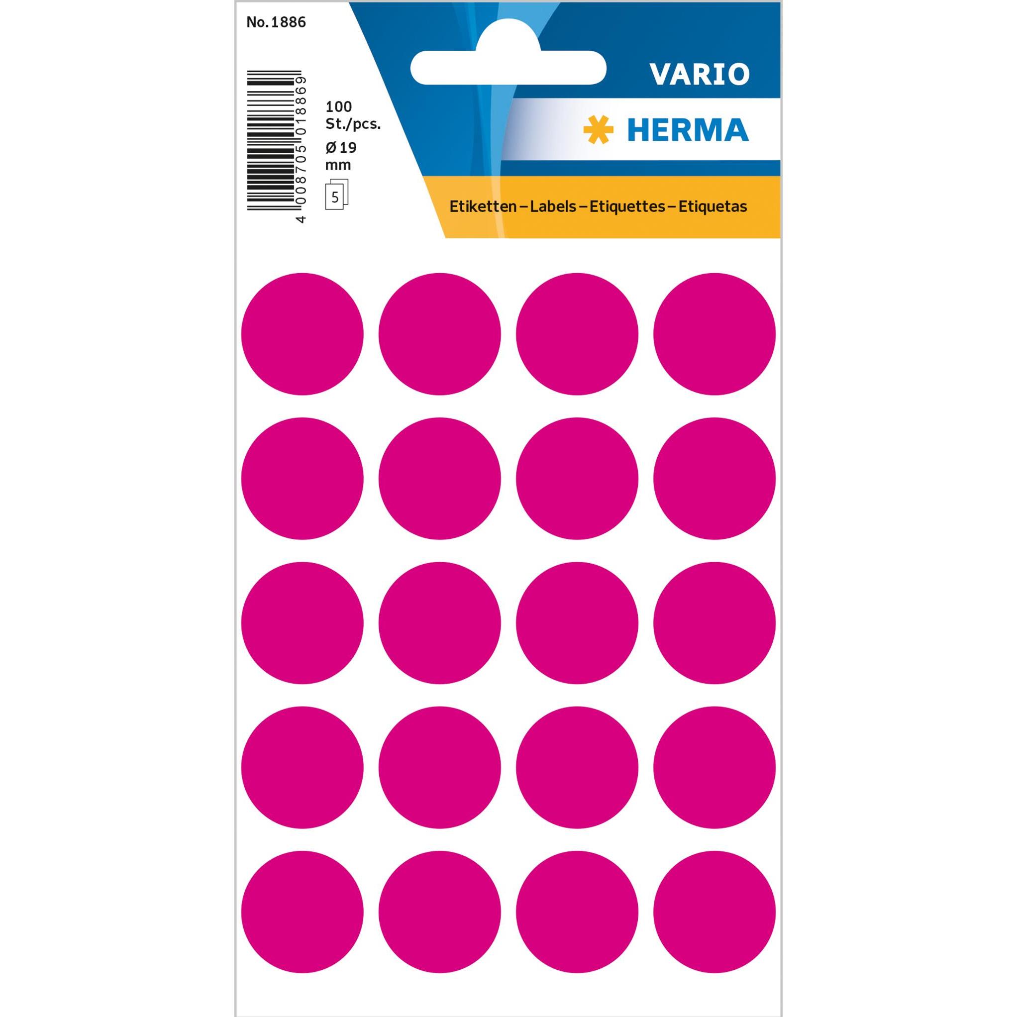 Herma, Etiketten, Vario Farbpunkte, Kleinpackung