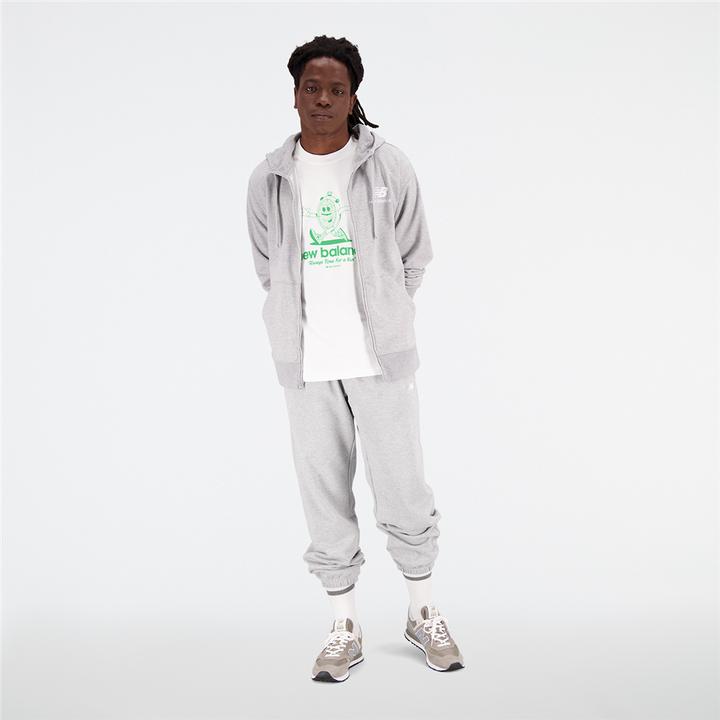 Produktbild New Balance Essentials Stacked Logo Jacket (S)