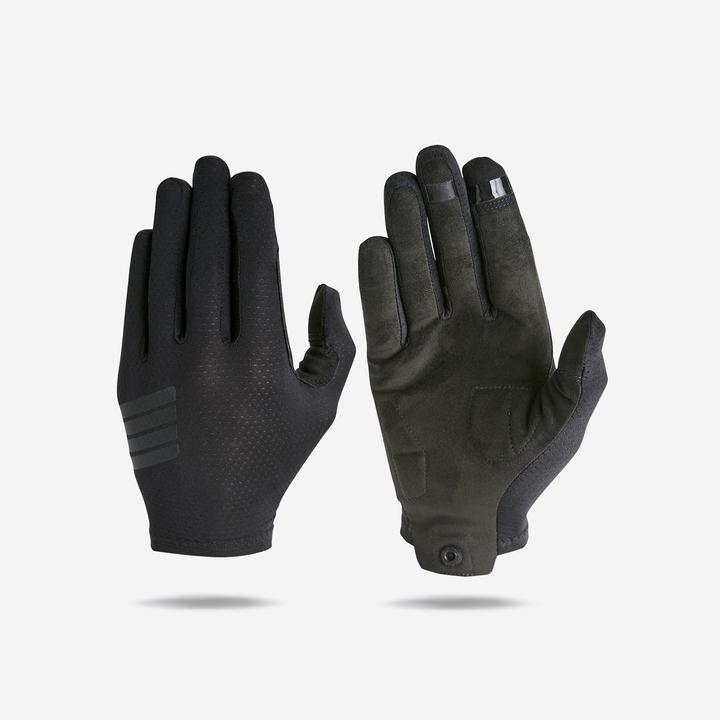 Produktbild Rockrider Fahrrad Handschuhe atmungsaktiv schwarz (S)