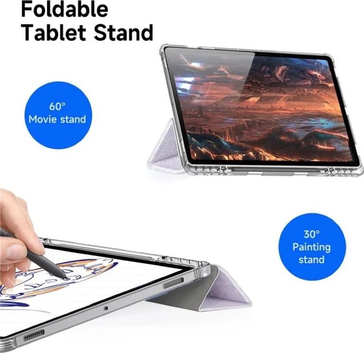 Image du produit Dux Ducis Unid Series Housse en cuir pour livre (Galaxy Tab S9 FE+, Galaxy Tab S10+, Galaxy Tab S9+)