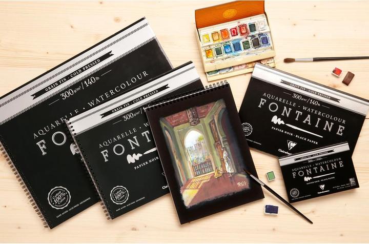 Immagine prodotto Clairefontaine Tecniche umide (300 g/m², 90x)