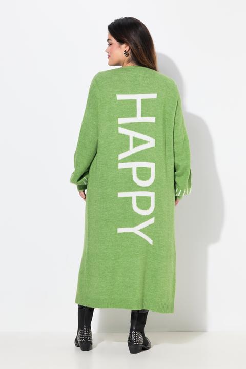 Produktbild Angel of Style Long-Strickjacke, Straight Fit, HAPPY-Statements (58)