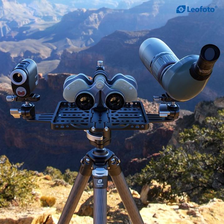 Productafbeelding Leofoto FDM-05 Montageplaat voor spotting scope en andere optiek (L-rail)