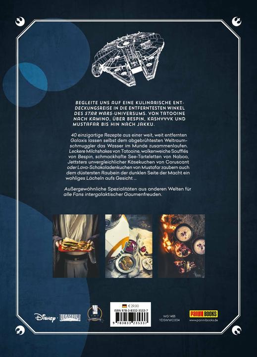 Immagine prodotto Panini Star Wars Kochbuch: Cantina (Tedesco, Anja Rüdiger, Guillaume Czerw, Thibaud Villanova, 2017)