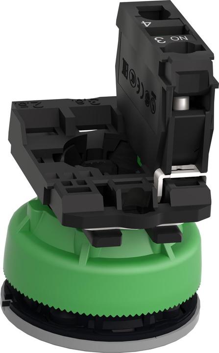 Produktbild Schneider Electric Drucktaster, kompl, Kunststoff, tastend, XB5FA3351C0