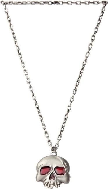 Actual product image Rubies Skull chain (100% polyester)