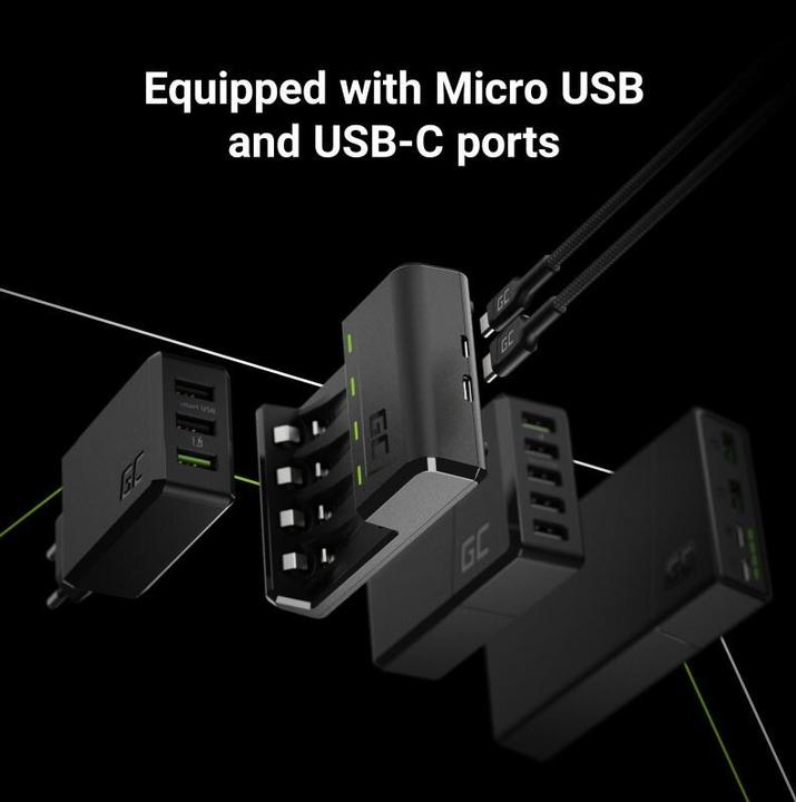 Immagine prodotto GreenCell VitalCharger (1 pz., AA, AAA, Caricabatterie senza batteria)