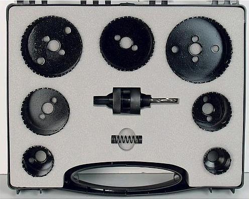 Produktbild Heller Lochsägen-Set 10teilig 26015 2 (35 mm, 40 mm, 50 mm, 60 mm, 68 mm, 76 mm, 83 mm)