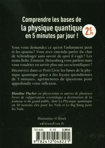 Immagine prodotto La physique quantique en 5 minutes par jour (Francese, Pluchet Blandine, 2019)