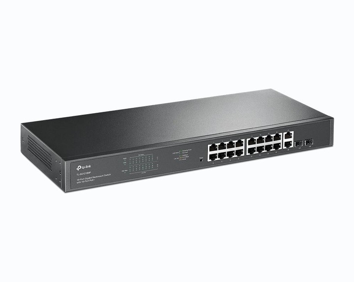 Produktbild TP-Link TL-SL1218MP (16 Ports)