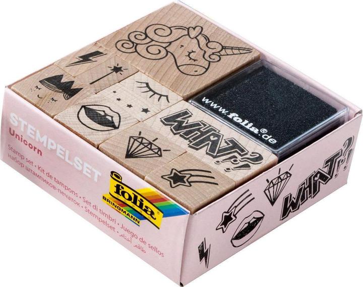 Immagine prodotto Folia Set di francobolli Unicorn