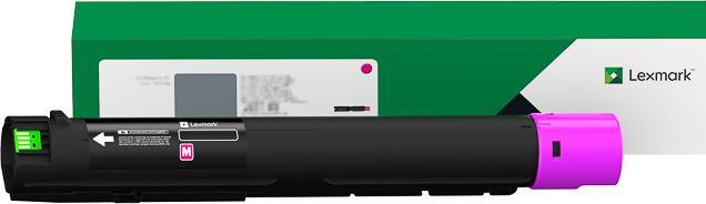 Actual product image Lexmark Magenta - original - toner cartridge (M)