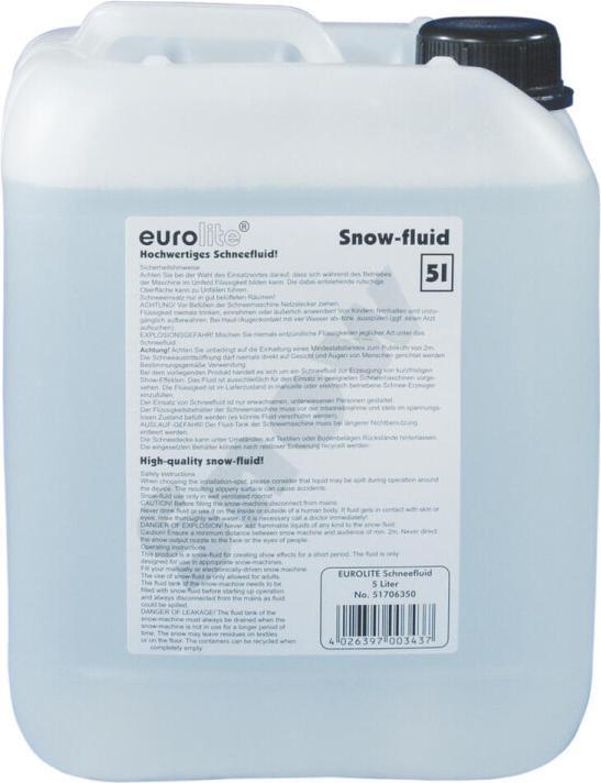 Produktbild Eurolite Set Snow 5001 Schneemaschine + Schneefluid 5l
