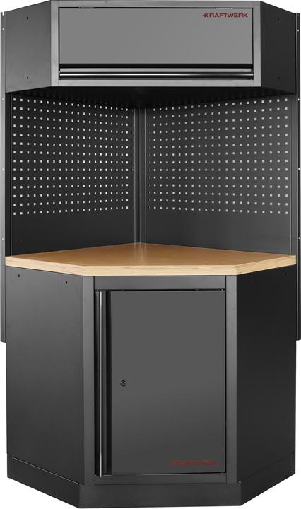 Kraftwerk Mobilio BLK Élément d'angle Paroi perforée