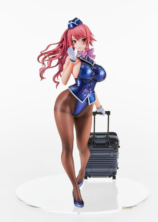 Immagine prodotto Vertex Statua originale in PVC del personaggio Tight na Oshigoto Work 3: Assistente di cabina Aya Saionji