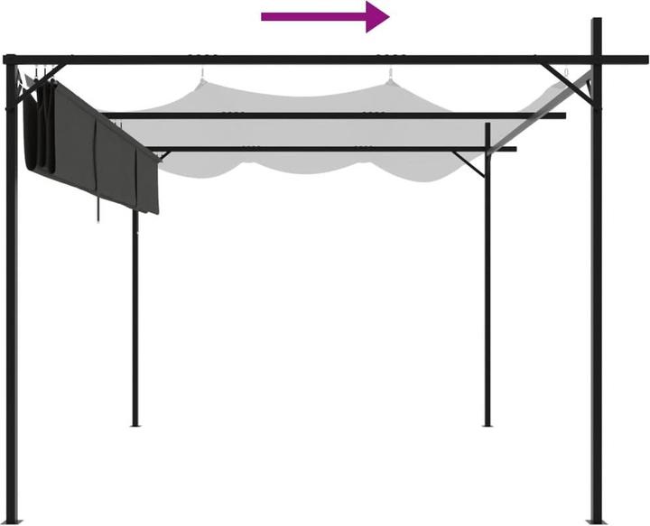 Actual product image vidaXL Gutja (295 cm, 292 cm)