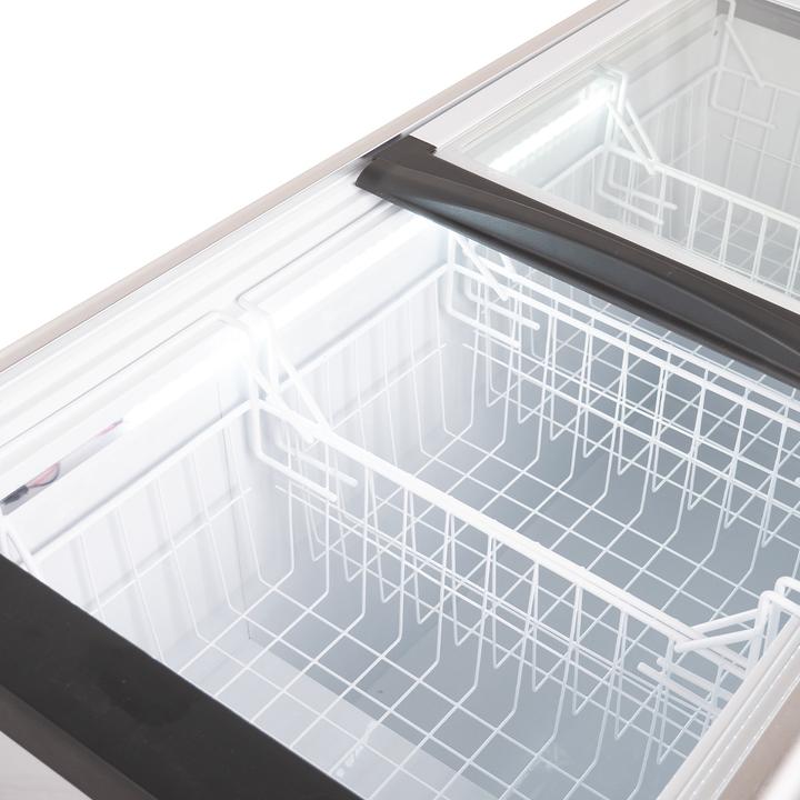 Produktbild Gastro Hero Tiefkühltruhe ECO mit Glasschiebedeckel (355 l)