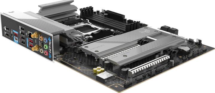 Productafbeelding Sapphire NITRO+ B850A WIFI7 1xHDMI 1.4 1xDP 1.2 (AM5, AMD B850, mATX)