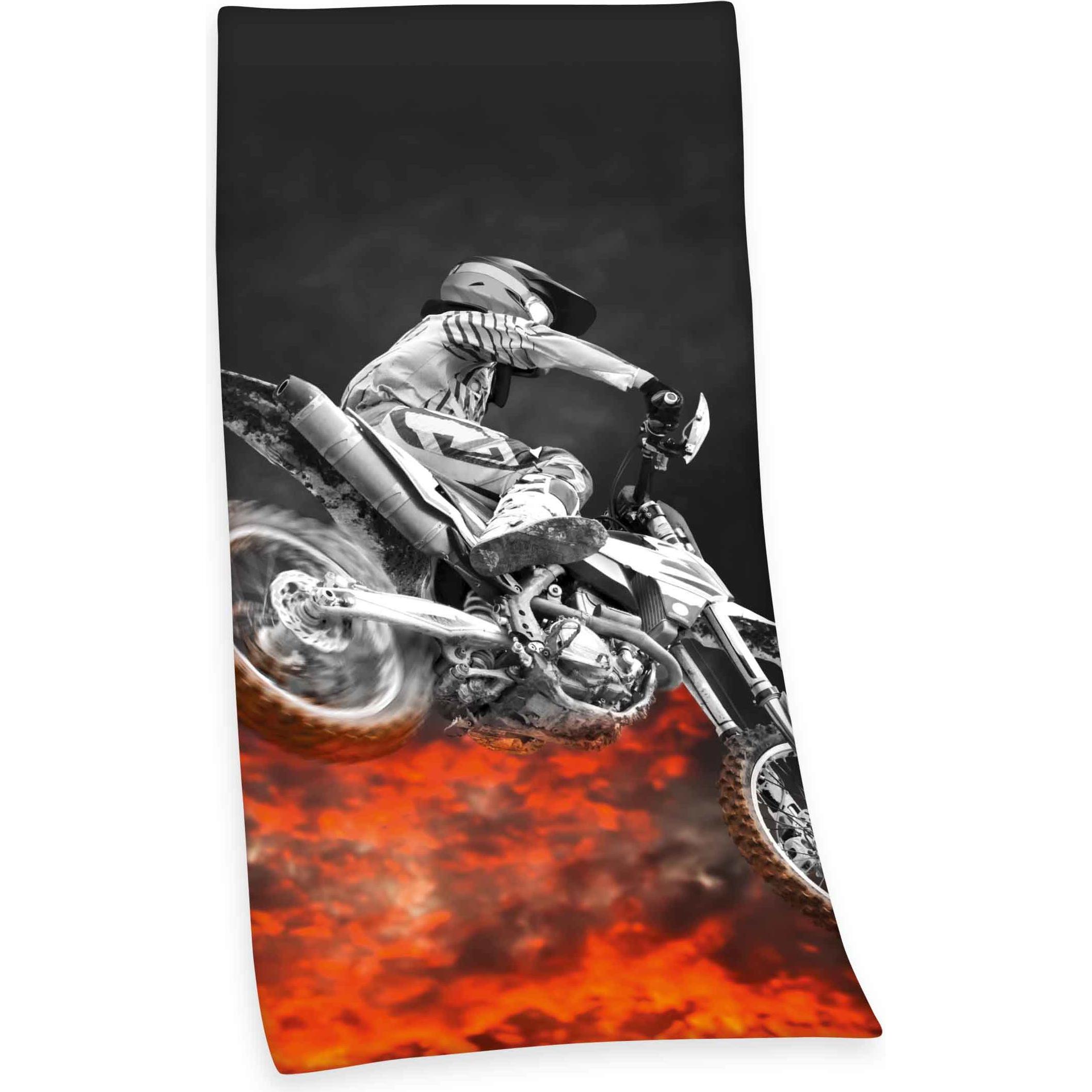 Herding, Strandtuch, Motocross (75 x 150 cm)