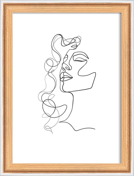 Produktbild Walther Silhouette Holzrahmen (13 x 18 cm)