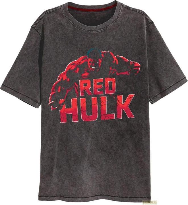 Actual product image Heroes Inc Captain America Brave New World T-Shirt Red Hulk Grösse S (S)