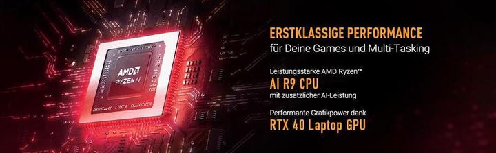 Produktbild ASUS TUF Gaming A16 RTX 4070 (16", 1000 GB, 32 GB, DE)