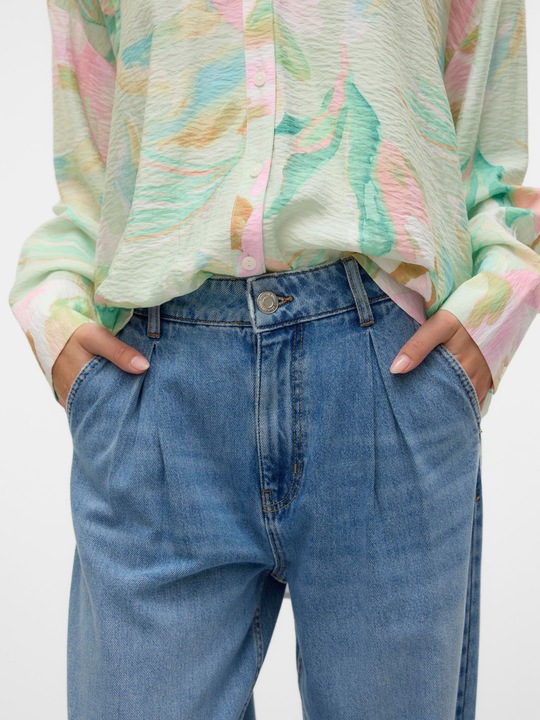 Produktbild Vero Moda VMETNA Hohe Taille Barrel Fit Jeans Straight-Fit (W26/L32)