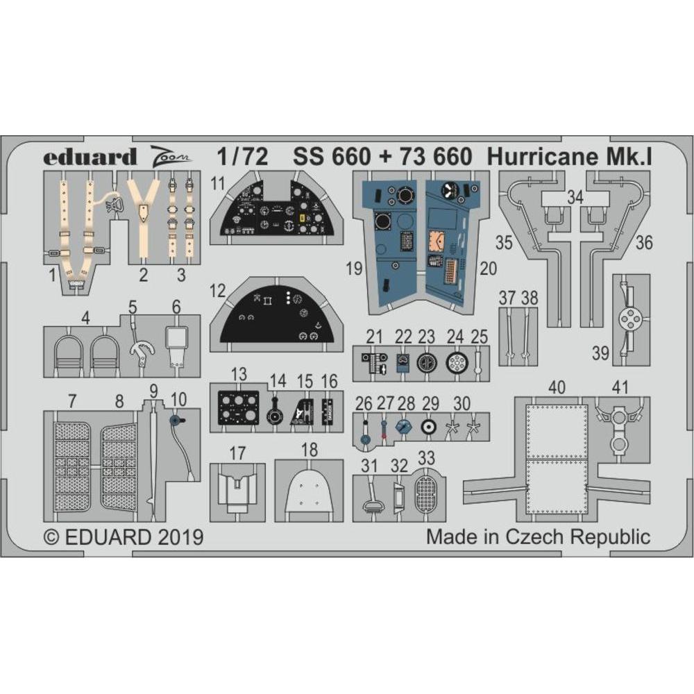 Eduard Huricane Mk.I for Airfix