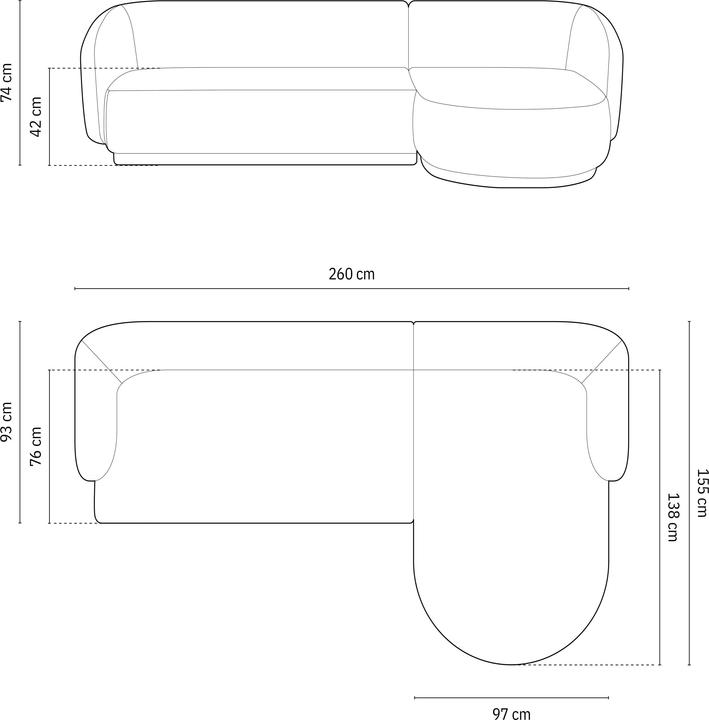 Produktbild Maison Heritage Jane (Ecksofa)