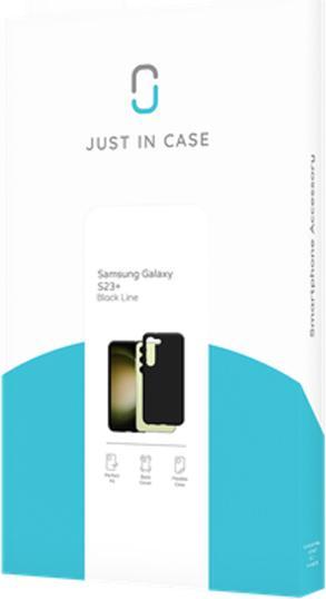 Actual product image Just in Case TPU Back Cover Black Samsung Galaxy S23+ (Samsung Galaxy S23+)