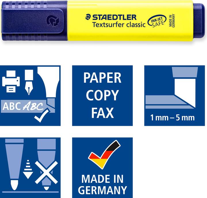 Produktbild Staedtler TEXTSURFER CLASSIC 364 - Textmarker (1x)