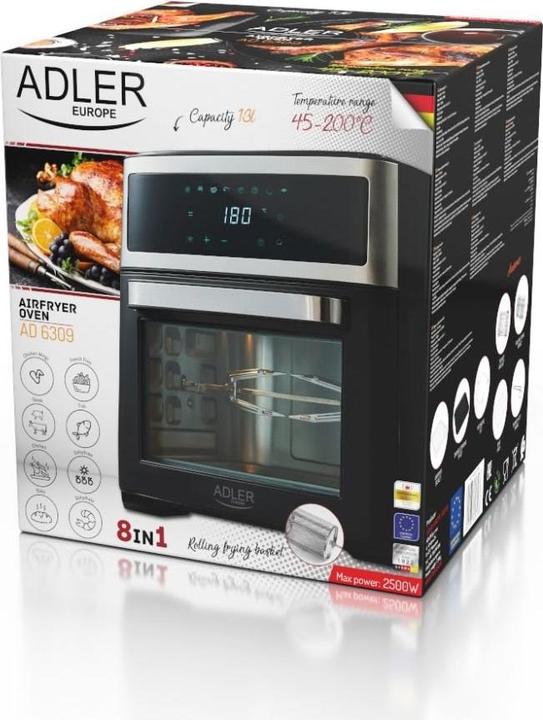 Productafbeelding Adler AD 6309 Friteuse Eén/Één Onafhankelijke Hetelucht Friteuse
