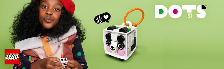 Produktbild LEGO Taschenanhänger Panda (41930, LEGO Dots)
