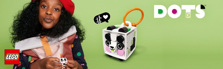 Image du produit LEGO Sac pendentif panda (41930, LEGO Dots)