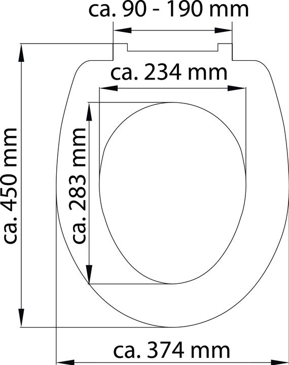 Immagine prodotto Schütte Duroplast HG WC-Sitz WHITE WAVE