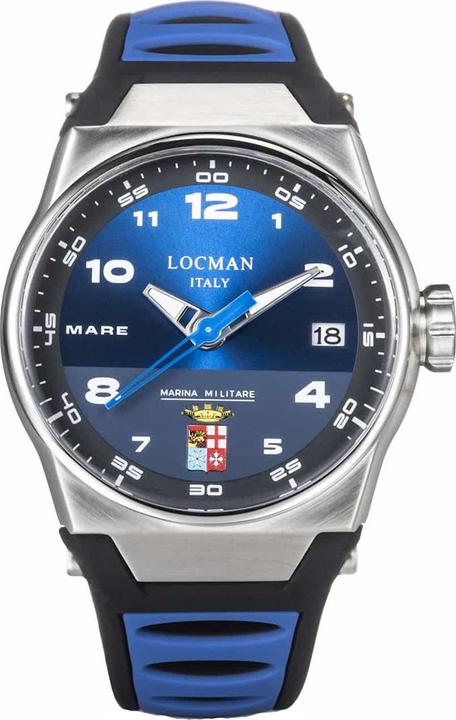 Produktbild Locman Italy Herrenuhr Mare Militare Ref. 0557 (Analoguhr, 44 mm)